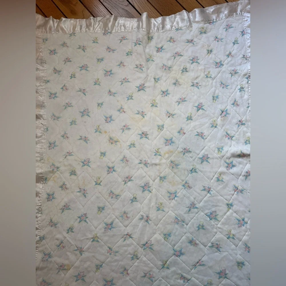 1960s Quilted Baby Blanket